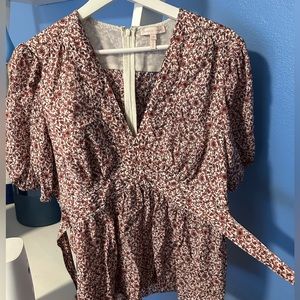 Beautiful floral blouse